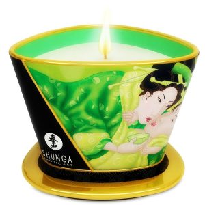 Vela de Massagem Chá Verde 170ml - Shunga